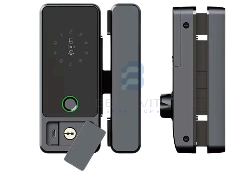 GL01 Glass Door Lock - Bellavita Smart Homes