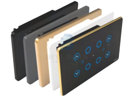 PH Glass 4 Switch + 2 Fan - 4M - Bellavita Smart Homes