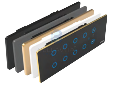 PH Glass 8 Switch + 1 Fan - 6/8M - Bellavita Smart Homes