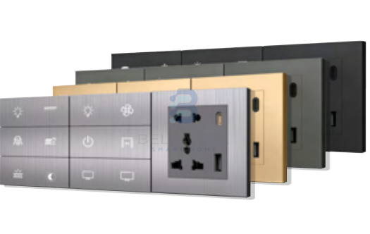 PH Titan 12 Switch + Socket (10L+2S / 7L+1F+2S) - Bellavita Smart Homes