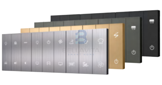 PH Titan 18 Switch Panel (10L+8S / 7L+1F+8S) - Bellavita Smart Homes