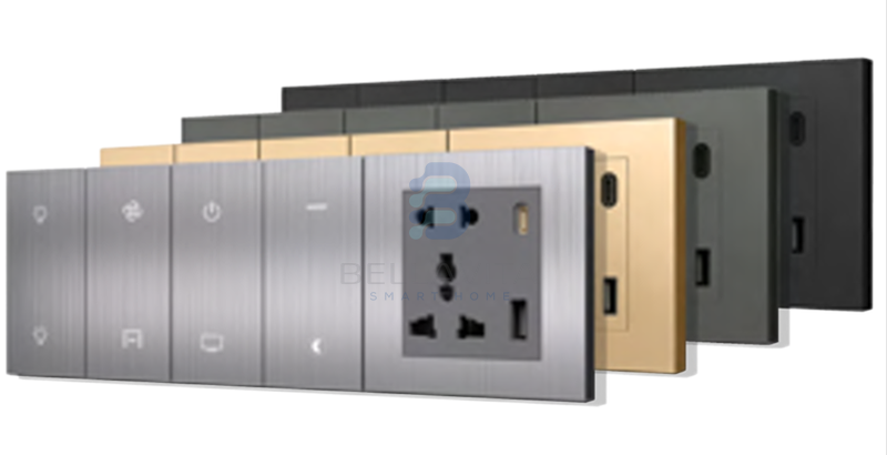 PH Titan 8 Switch + Socket (10L / 7L+1F) - Bellavita Smart Homes