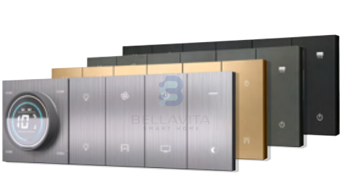 PH Titan Knob + 12 Switch (10L+2S / 7L+1F+2S) - Bellavita Smart Homes