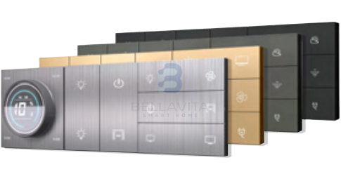 PH Titan Knob + 14 Switch (10L+4S / 7L+1F+4S) - Bellavita Smart Homes