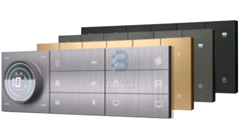 PH Titan Knob + 16 Switch (10L+6S / 7L+1F+6S) - Bellavita Smart Homes